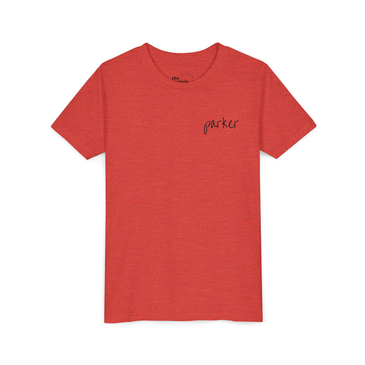 Youth Tee — "Argyle Cheer" Graphic Short Sleeve Customized Shirt
