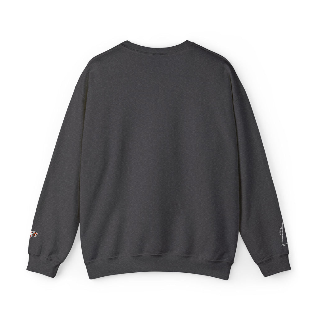 Cheer Megaphone Crewneck Sweatshirt — Argyle Spirit Cheerleading Pullover