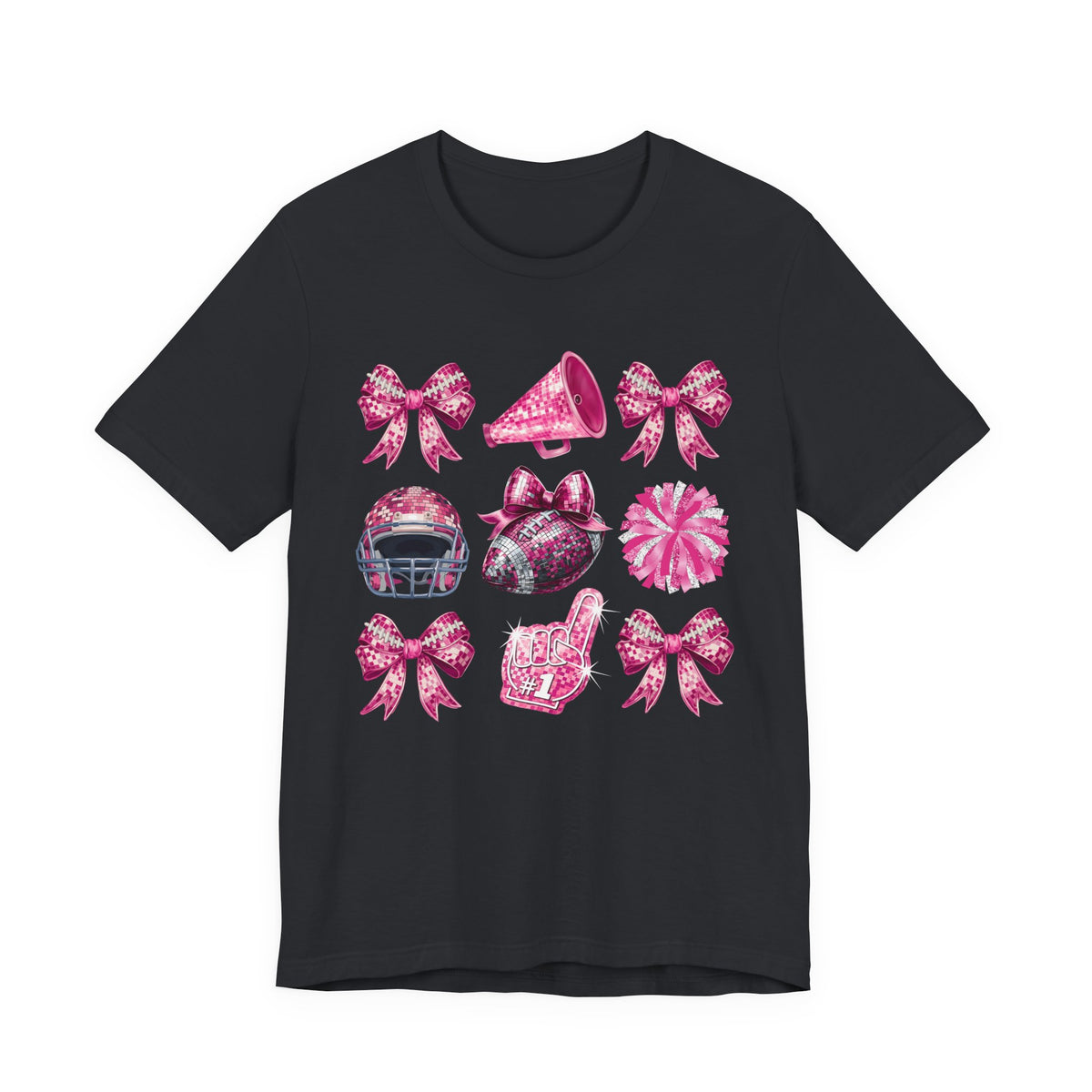 Sparkle Pink Out Jersey Short Sleeve Tee