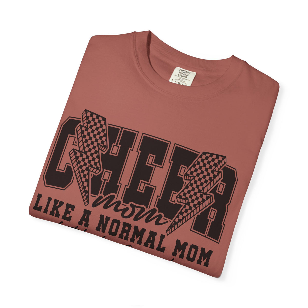 Cheer Mom Like a Normal Mom T-shirt | Cheerleader Mom Tee