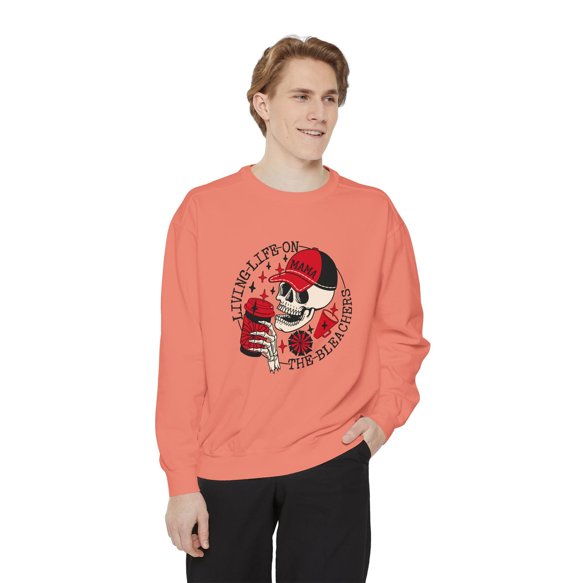 Sports Mom Garment-Dyed Sweatshirt