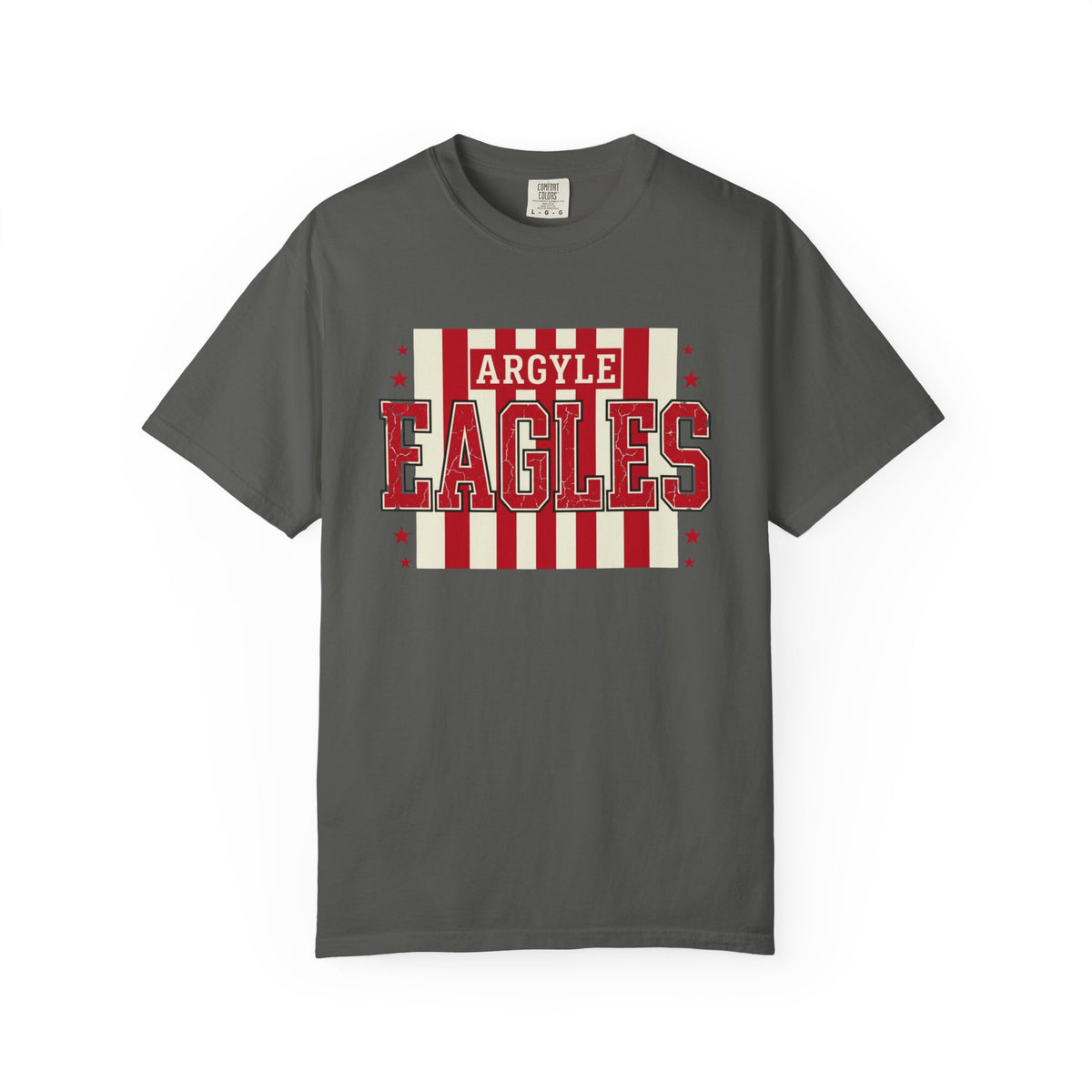 Argyle Eagles Retro Stripes T-Shirt