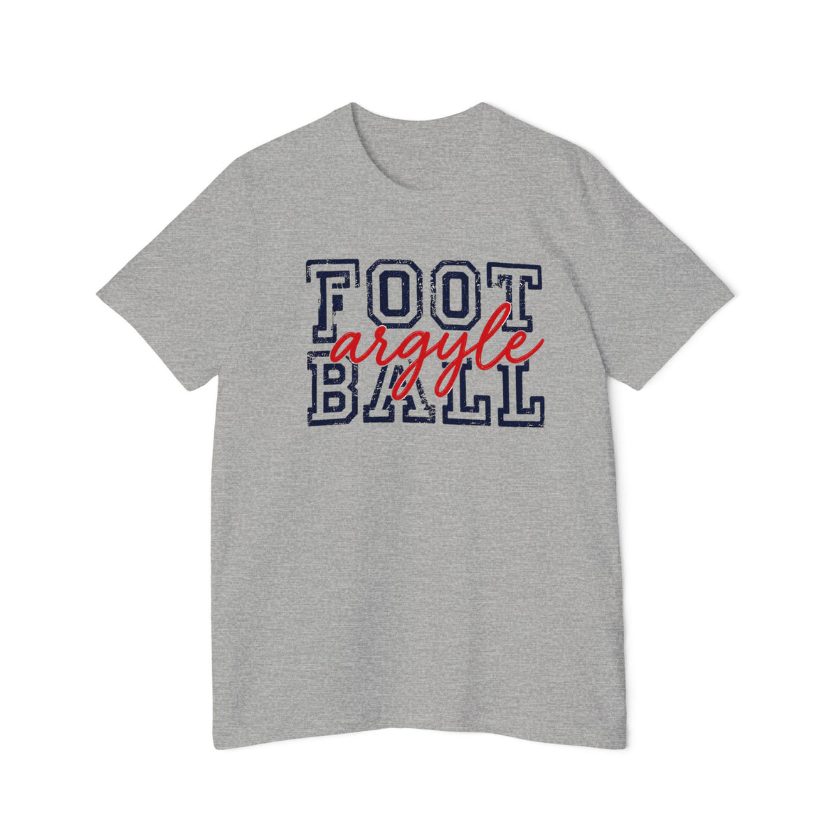 Football Argyle T-Shirt — Vintage Varsity Sports Tee