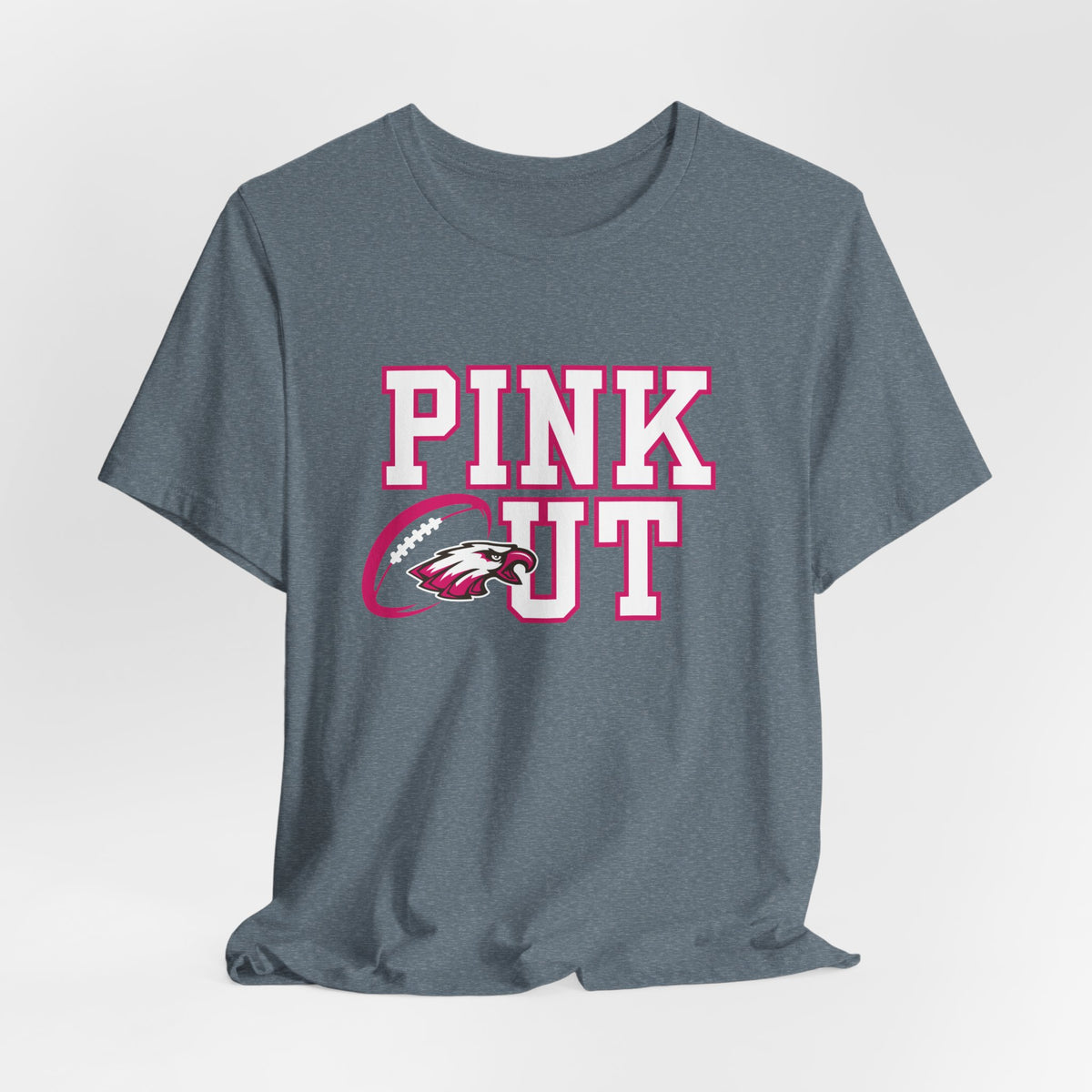 Pink Out Eagle Ball Unisex Jersey Short Sleeve Tee