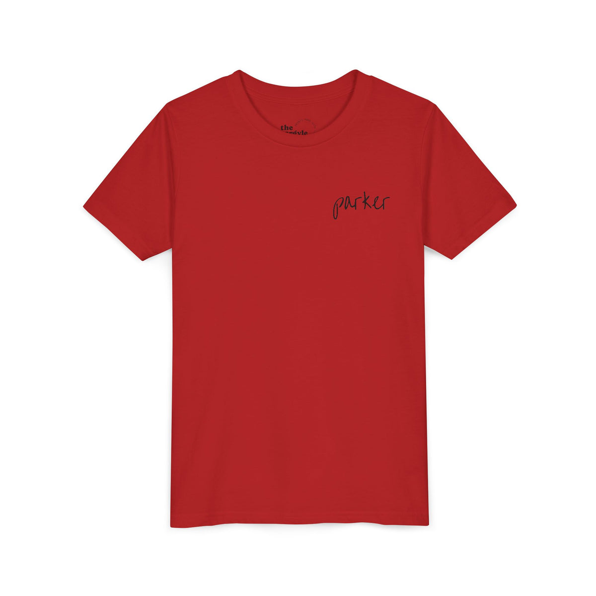 Youth Tee — "Argyle Cheer" Graphic Short Sleeve Customized Shirt