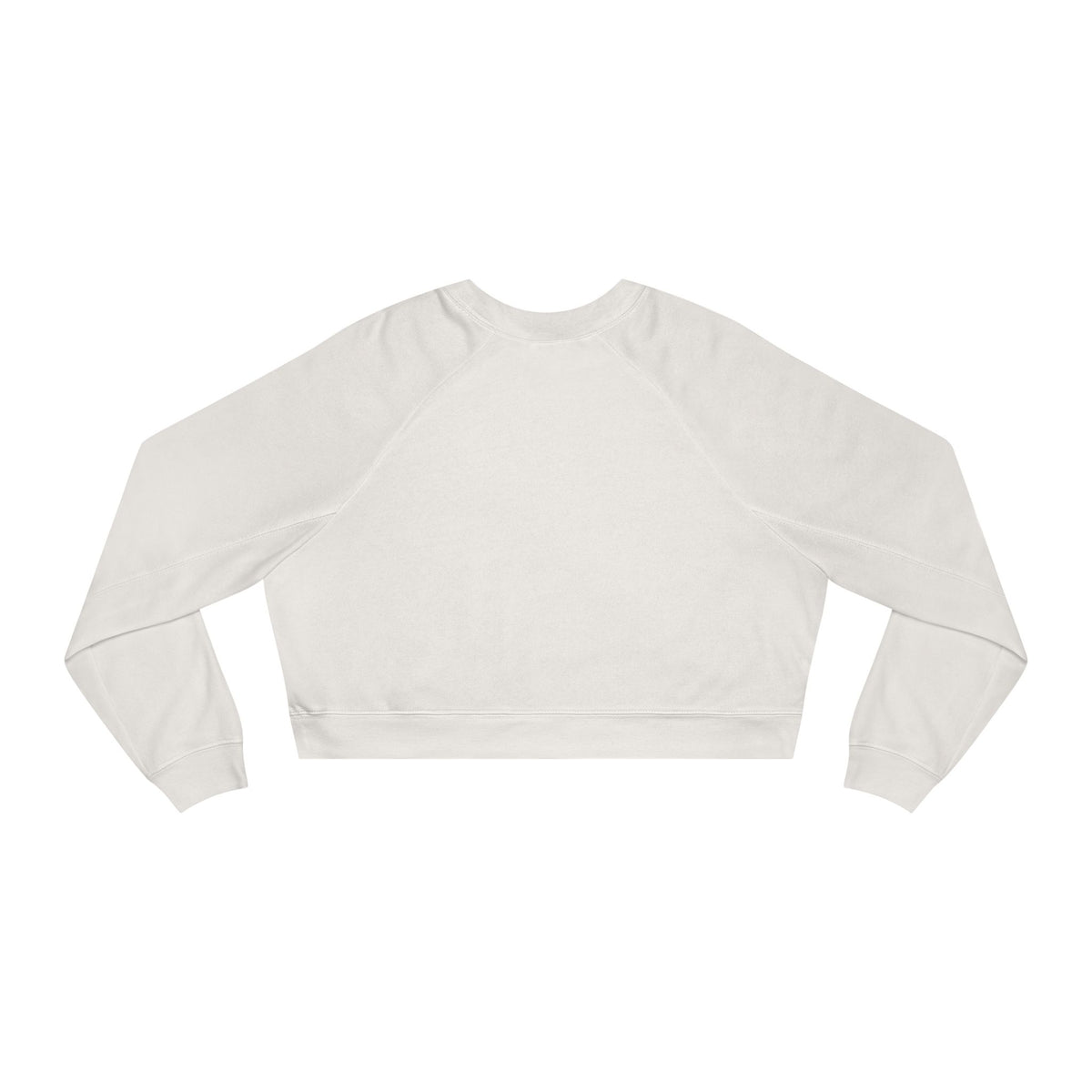 Argyle Cropped Pullover — Women's Fleece Crewneck