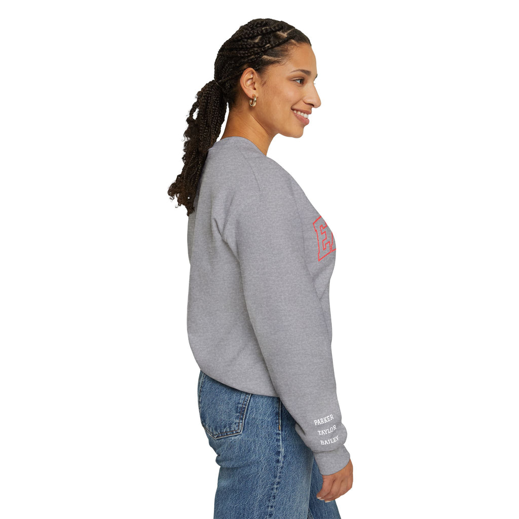 Eagles Crewneck Sweatshirt – Vintage Collegiate White Pullover