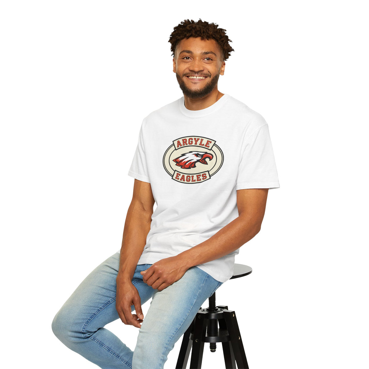 Argyle Eagles Vintage Logo T-Shirt