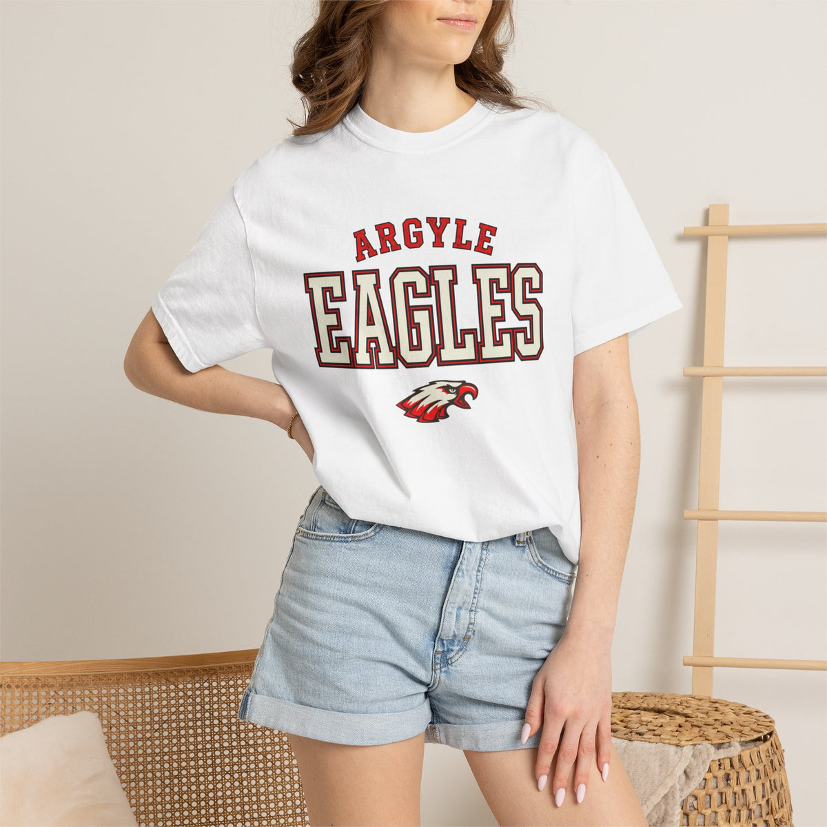 Argyle Eagles Vintage Athletic T-Shirt — School Spirit Tee