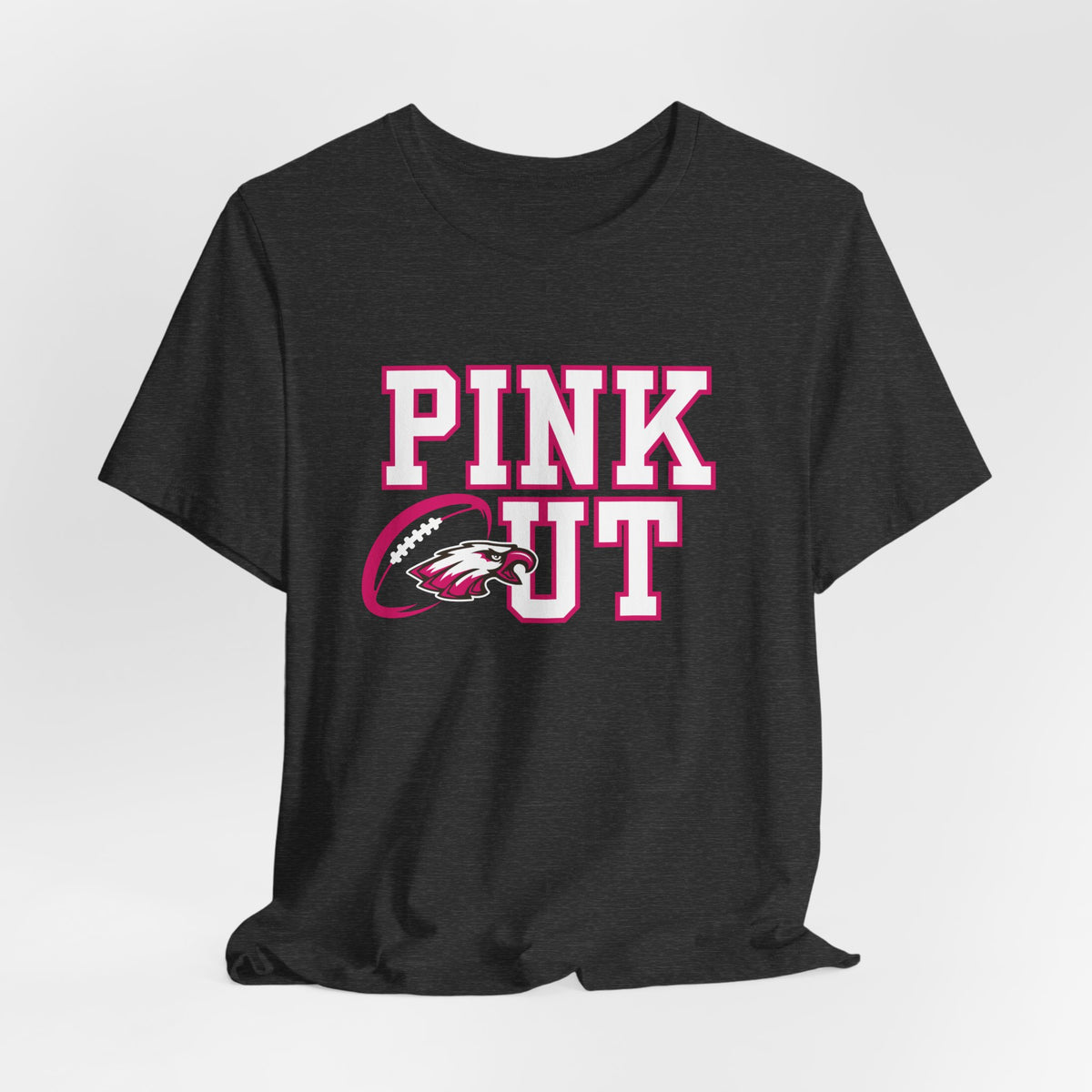 Pink Out Eagle Ball Unisex Jersey Short Sleeve Tee