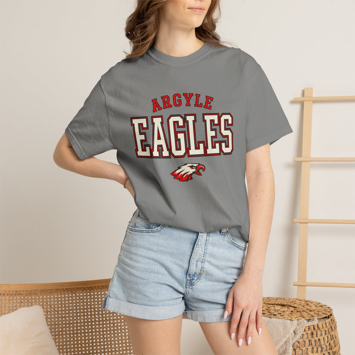 Argyle Eagles Vintage Athletic T-Shirt — School Spirit Tee
