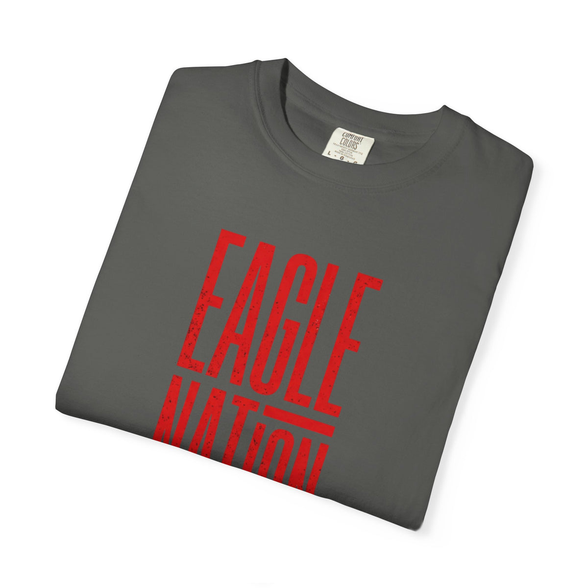 Eagle Nation T-Shirt — Bold Vertical School Spirit Tee