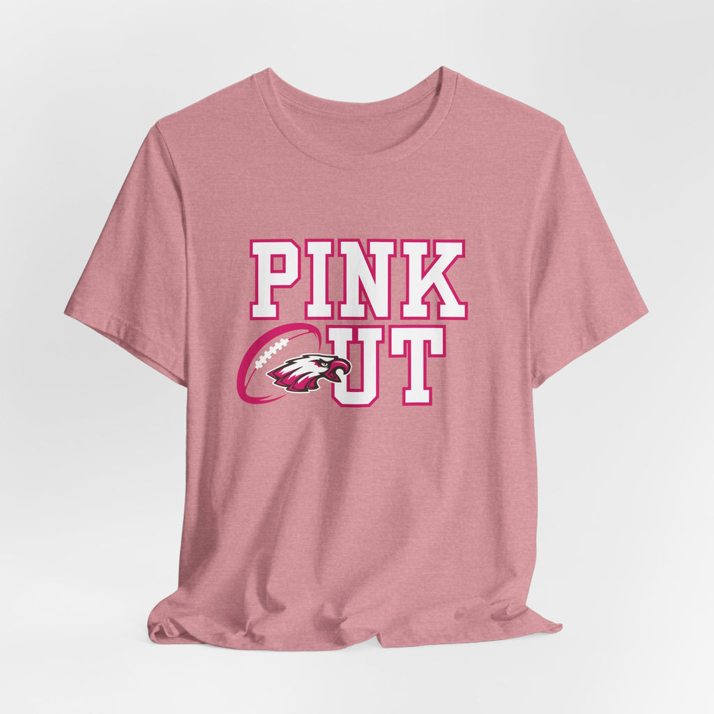 Pink Out Eagle Ball Unisex Jersey Short Sleeve Tee