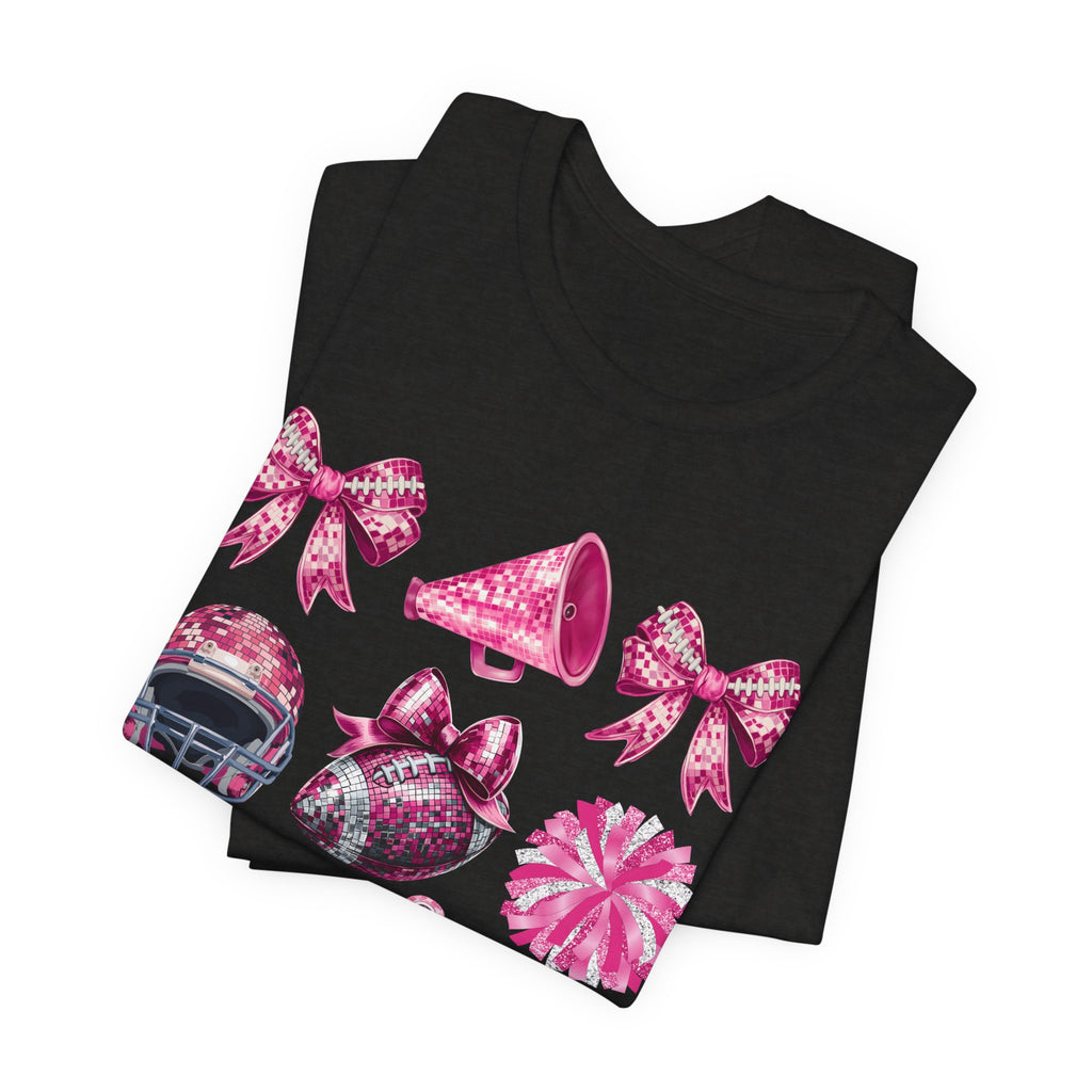 Sparkle Pink Out Jersey Short Sleeve Tee