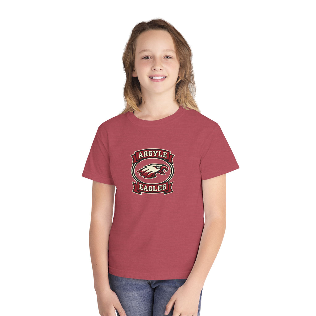 Argyle Eagles Youth Tee — School Mascot Kids' T-Shirt