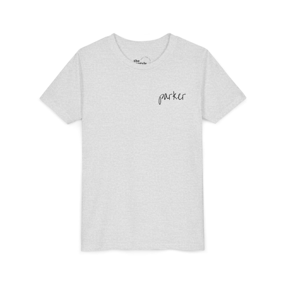 Youth Tee — "Argyle Cheer" Graphic Short Sleeve Customized Shirt