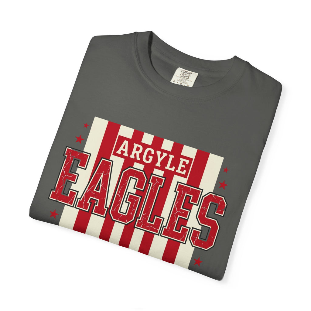 Argyle Eagles Retro Stripes T-Shirt