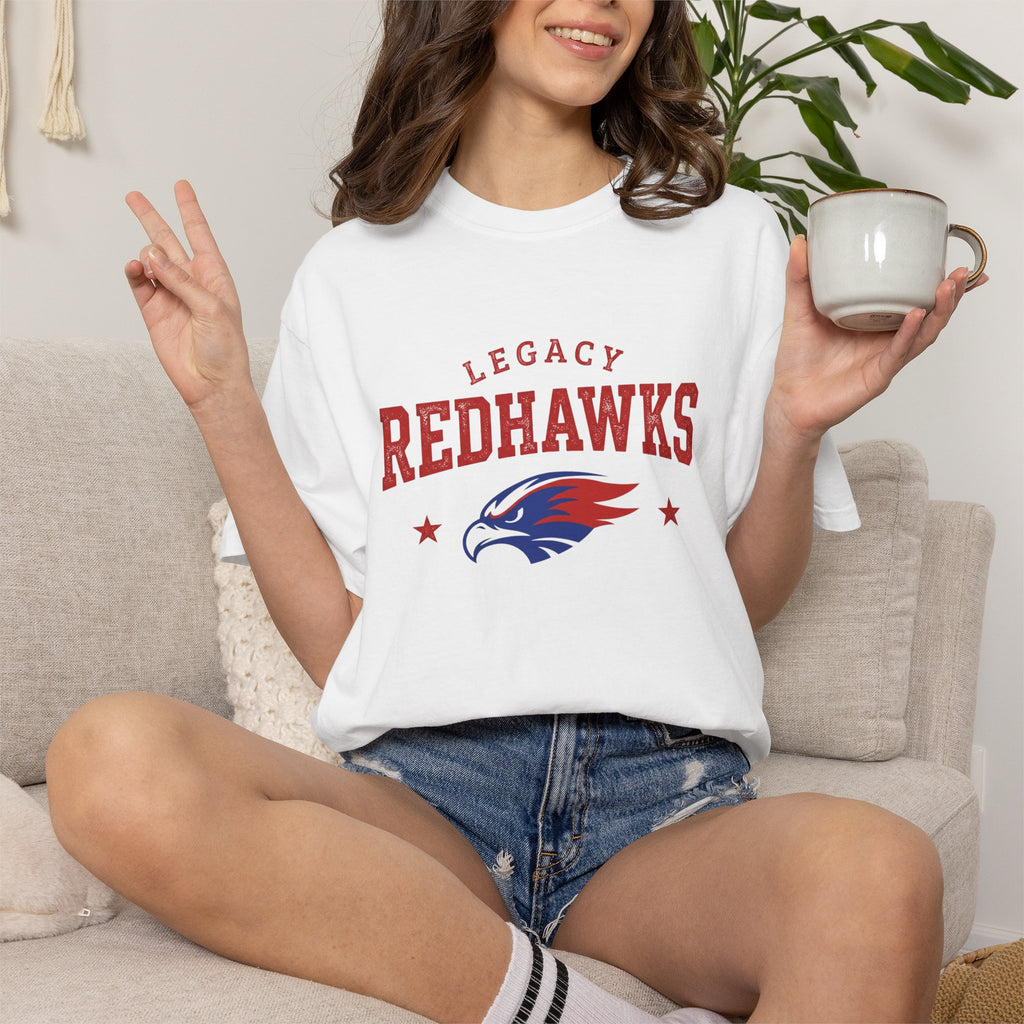 Redhawks Legacy T-Shirt — Vintage Collegiate Eagle Tee
