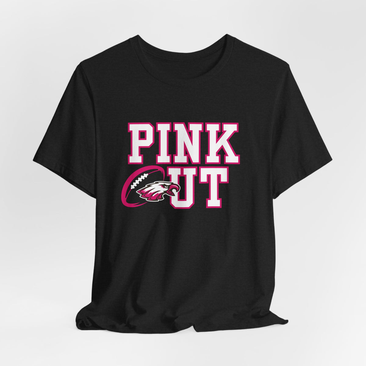 Pink Out Eagle Ball Unisex Jersey Short Sleeve Tee