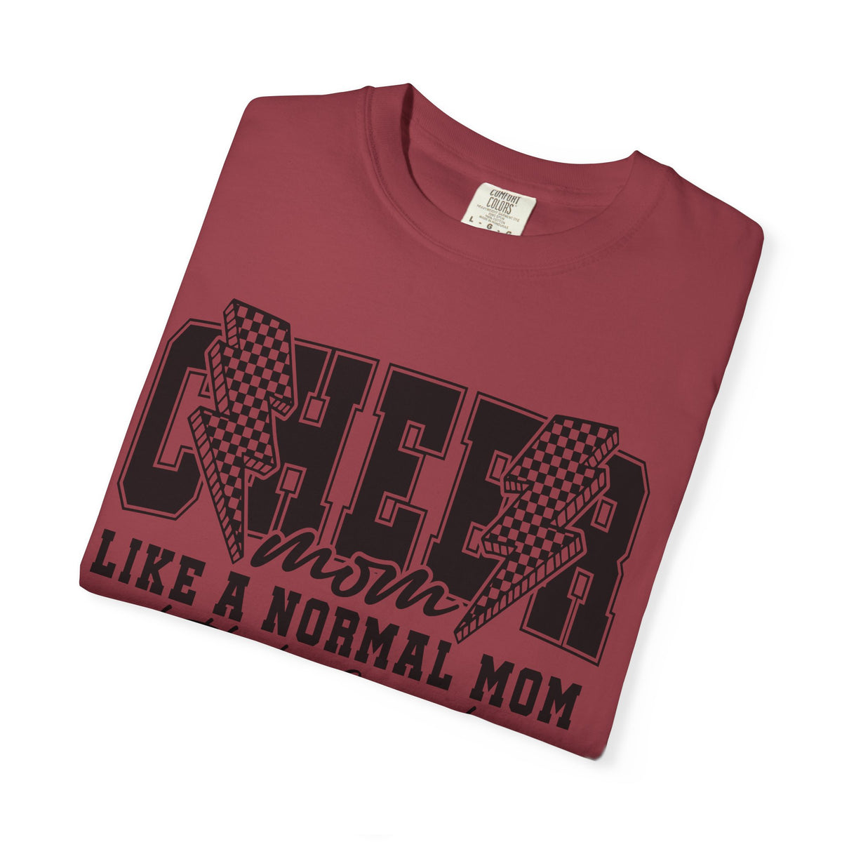 Cheer Mom Like a Normal Mom T-shirt | Cheerleader Mom Tee
