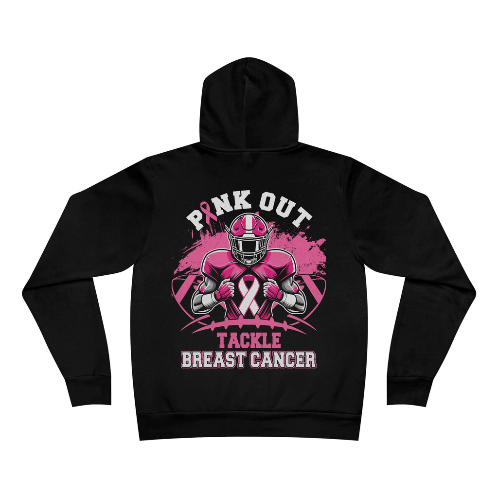 Pink Out Breast Cancer Awareness Hoodie - Tackle Breast Cancer