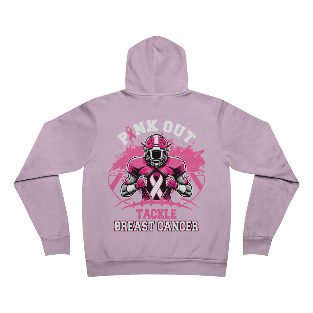 Pink Out Breast Cancer Awareness Hoodie - Tackle Breast Cancer