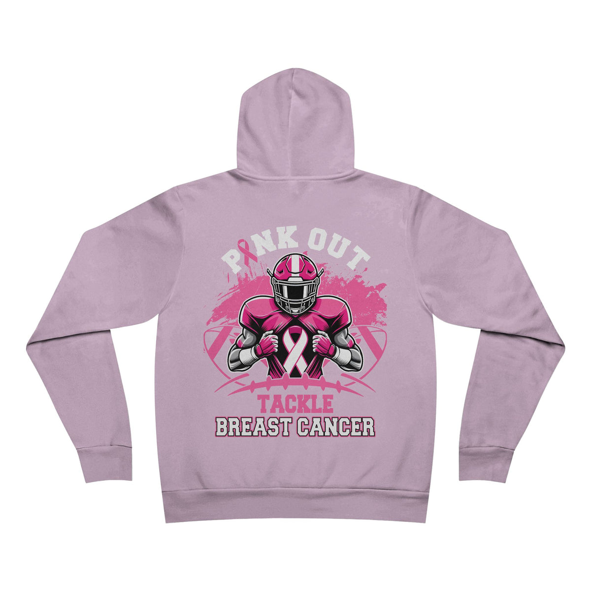 Pink Out Breast Cancer Awareness Hoodie - Tackle Breast Cancer