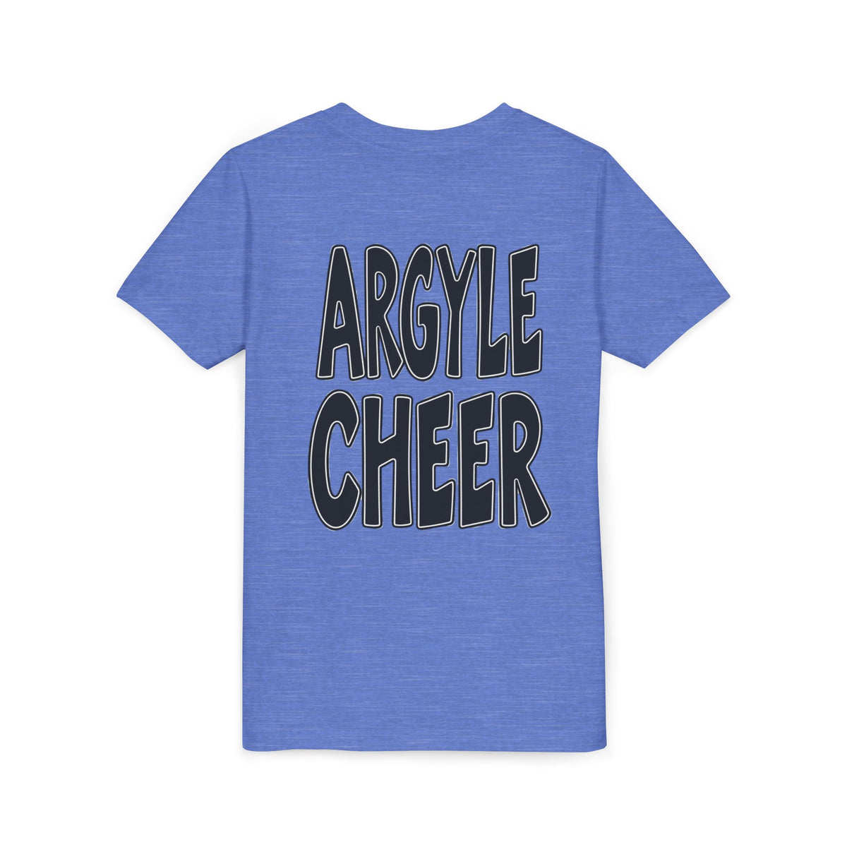 Youth Tee — "Argyle Cheer" Graphic Short Sleeve Customized Shirt