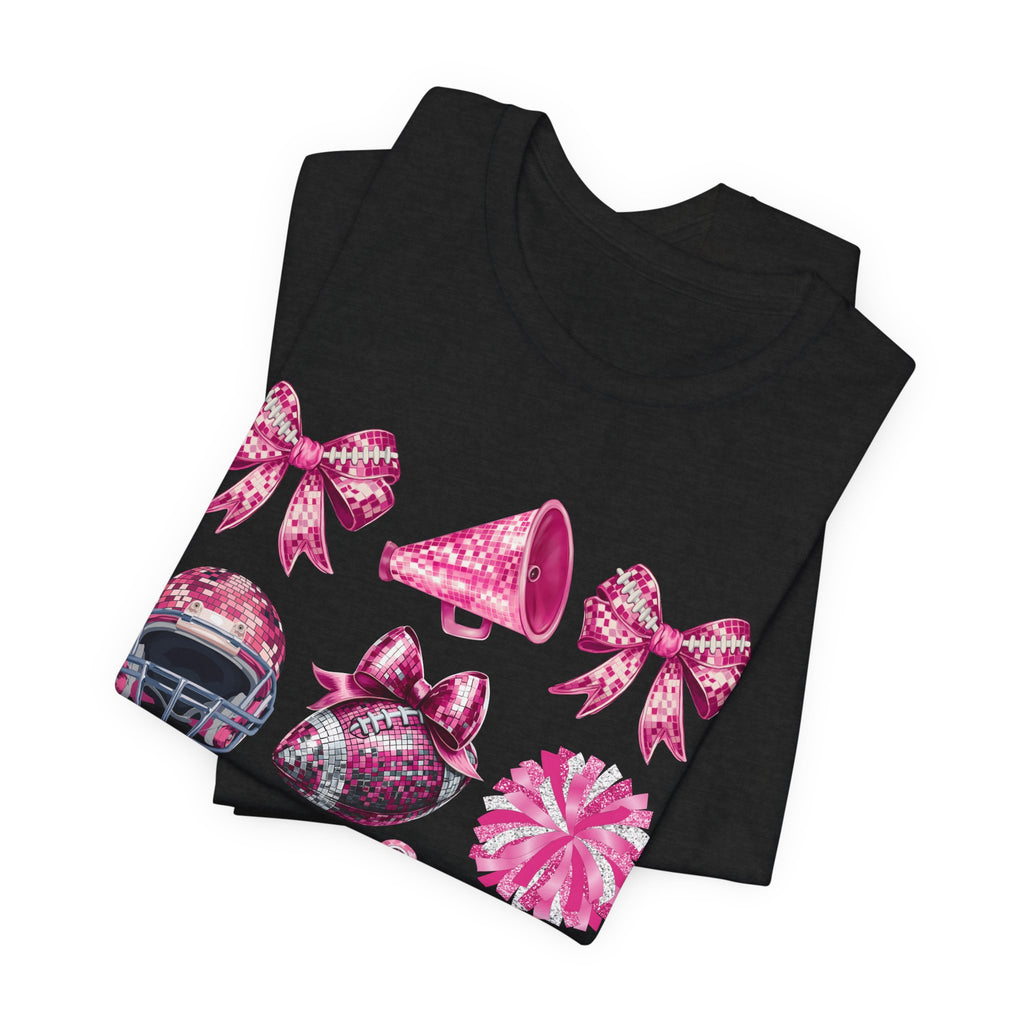 Sparkle Pink Out Jersey Short Sleeve Tee