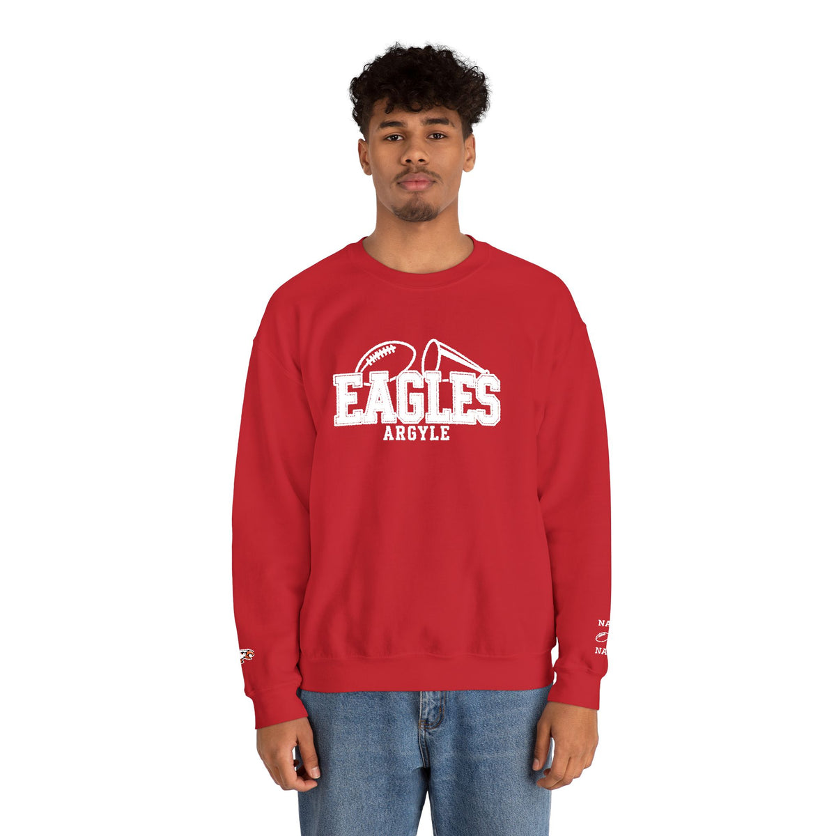 Eagles Vintage Logo Crewneck Sweatshirt