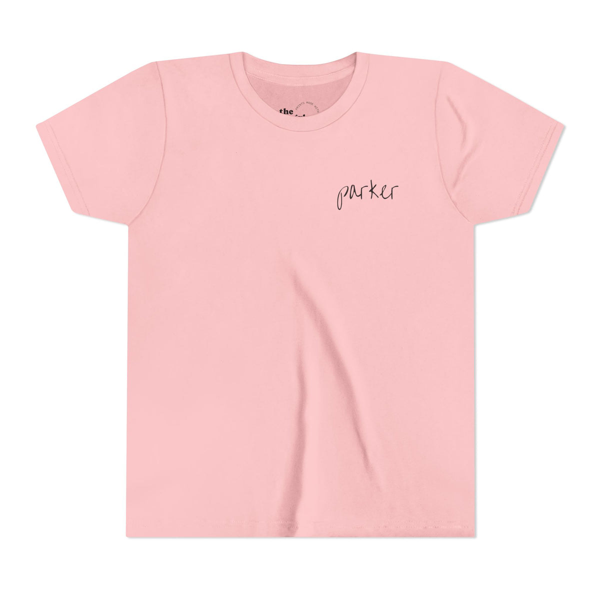 Youth Tee — "Argyle Cheer" Graphic Short Sleeve Customized Shirt
