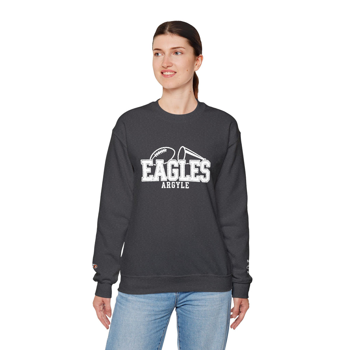 Eagles Vintage Logo Crewneck Sweatshirt