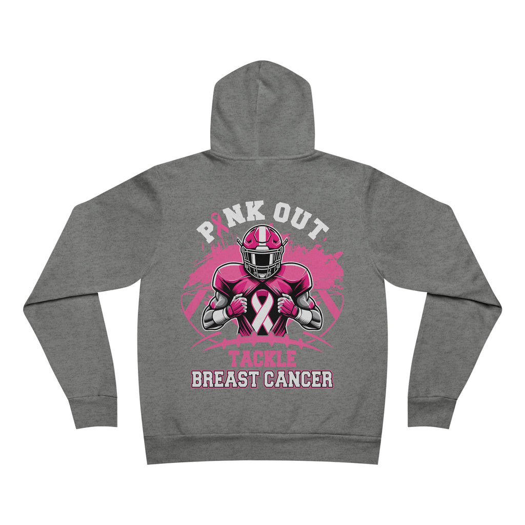 Pink Out Breast Cancer Awareness Hoodie - Tackle Breast Cancer