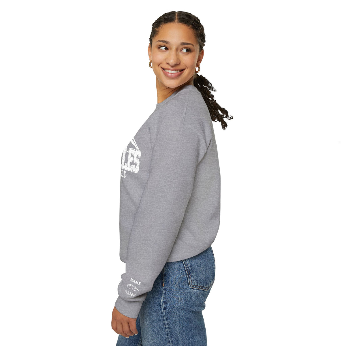 Eagles Vintage Logo Crewneck Sweatshirt