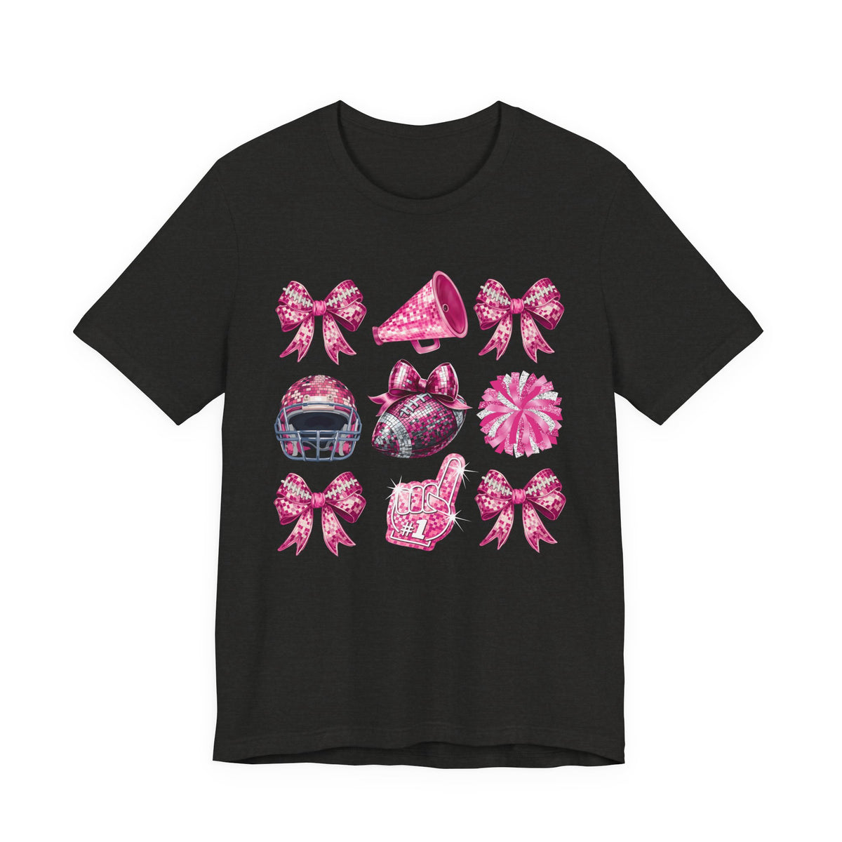 Sparkle Pink Out Jersey Short Sleeve Tee