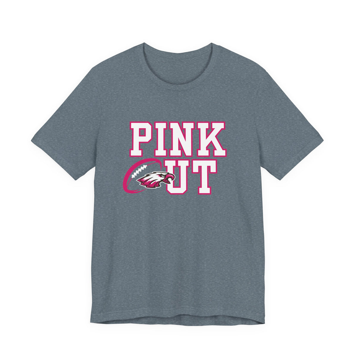 Pink Out Eagle Ball Unisex Jersey Short Sleeve Tee