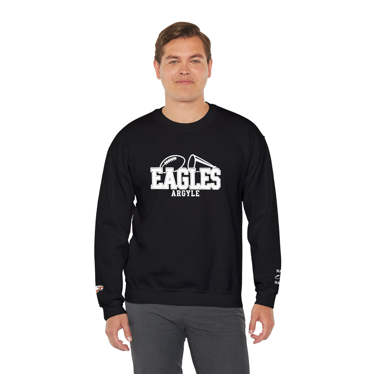 Eagles Vintage Logo Crewneck Sweatshirt