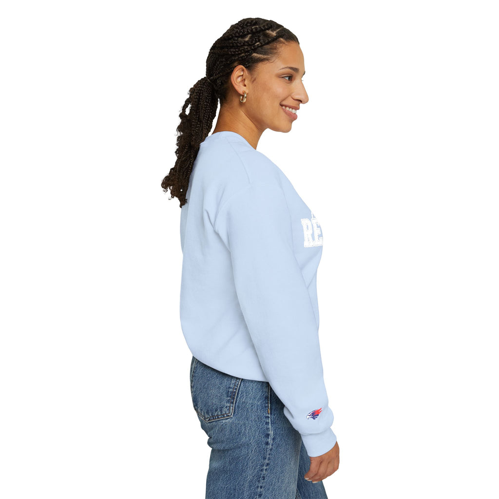REDHAWKS Embroidered Crewneck Sweatshirt - custom sleeve