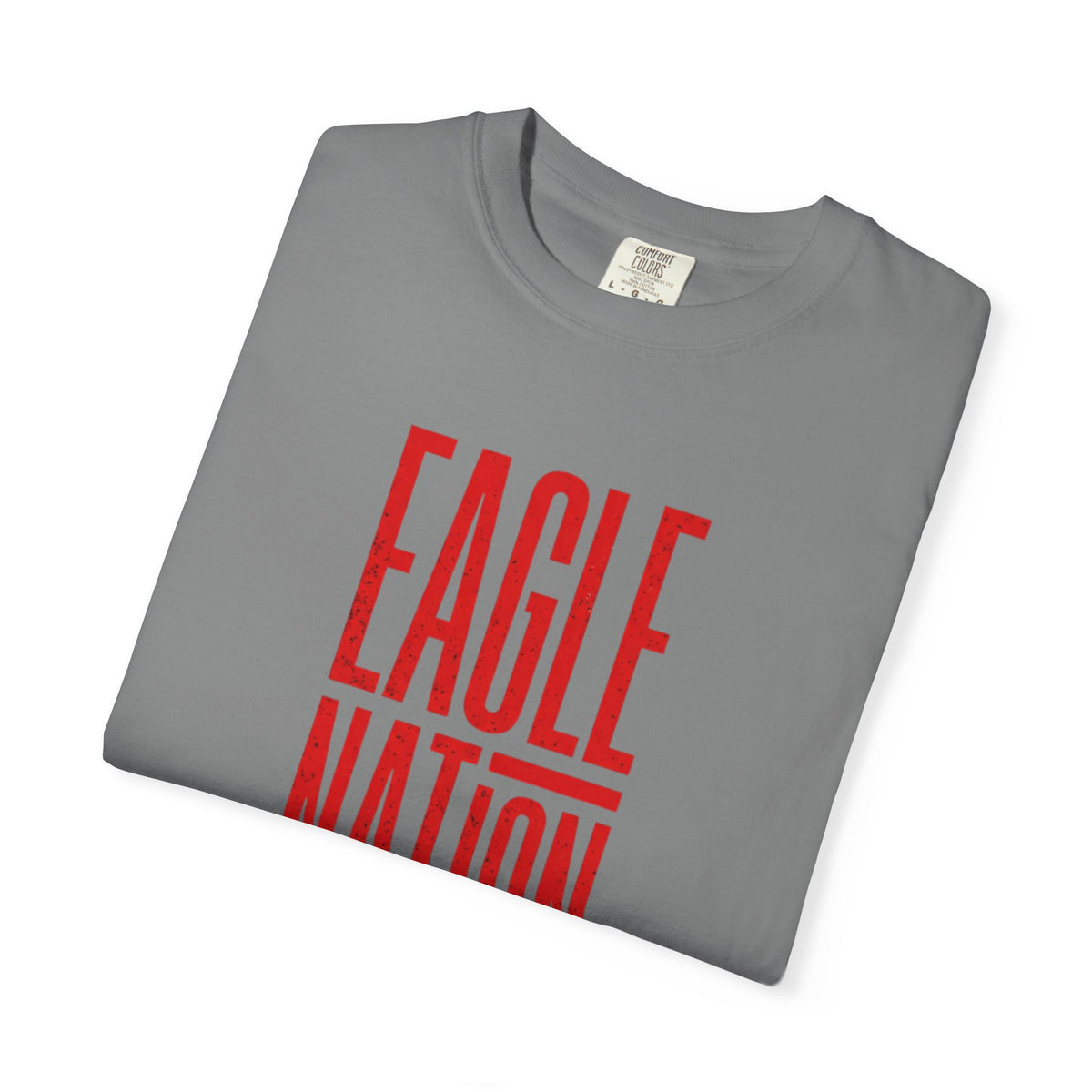 Eagle Nation T-Shirt — Bold Vertical School Spirit Tee