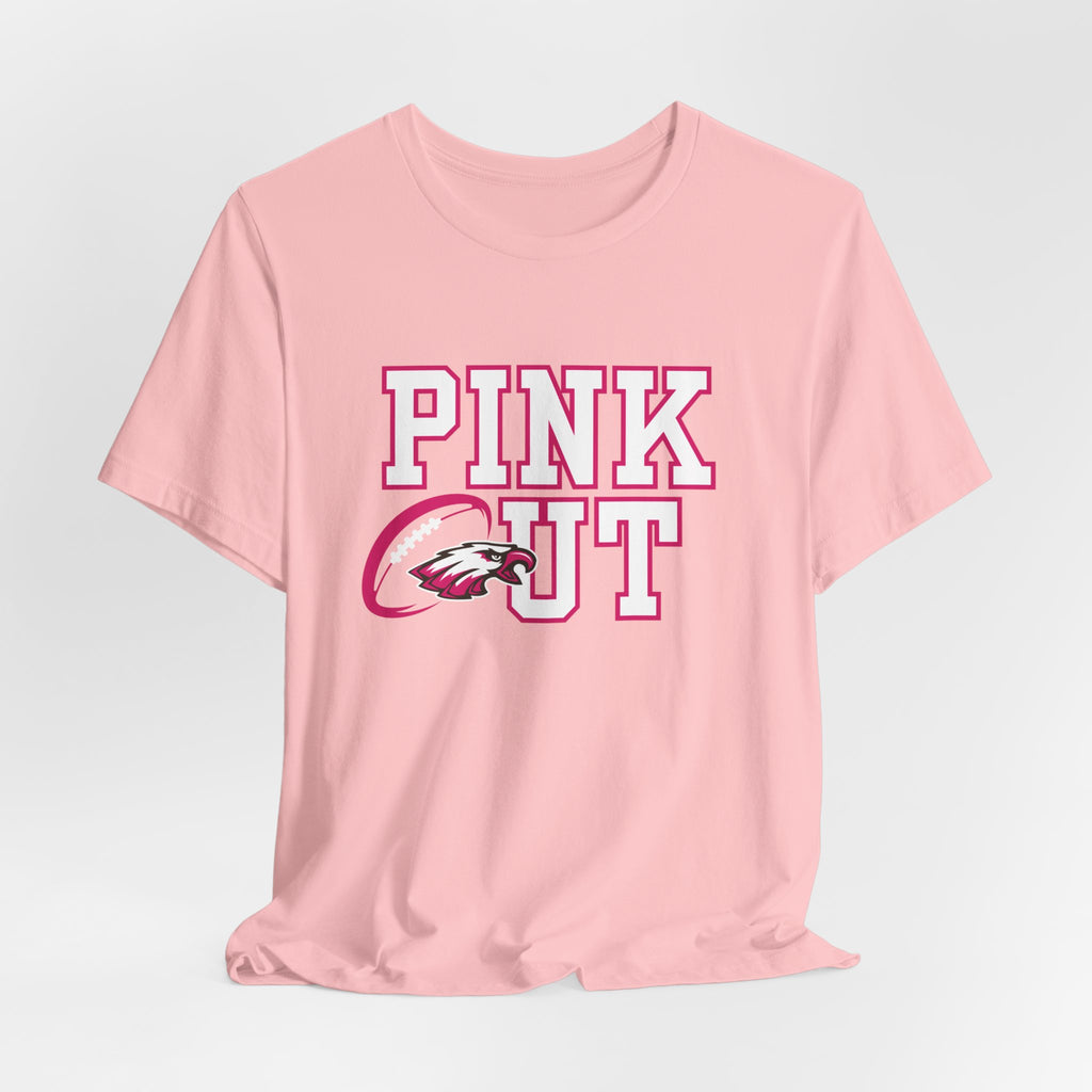 Pink Out Eagle Ball Unisex Jersey Short Sleeve Tee