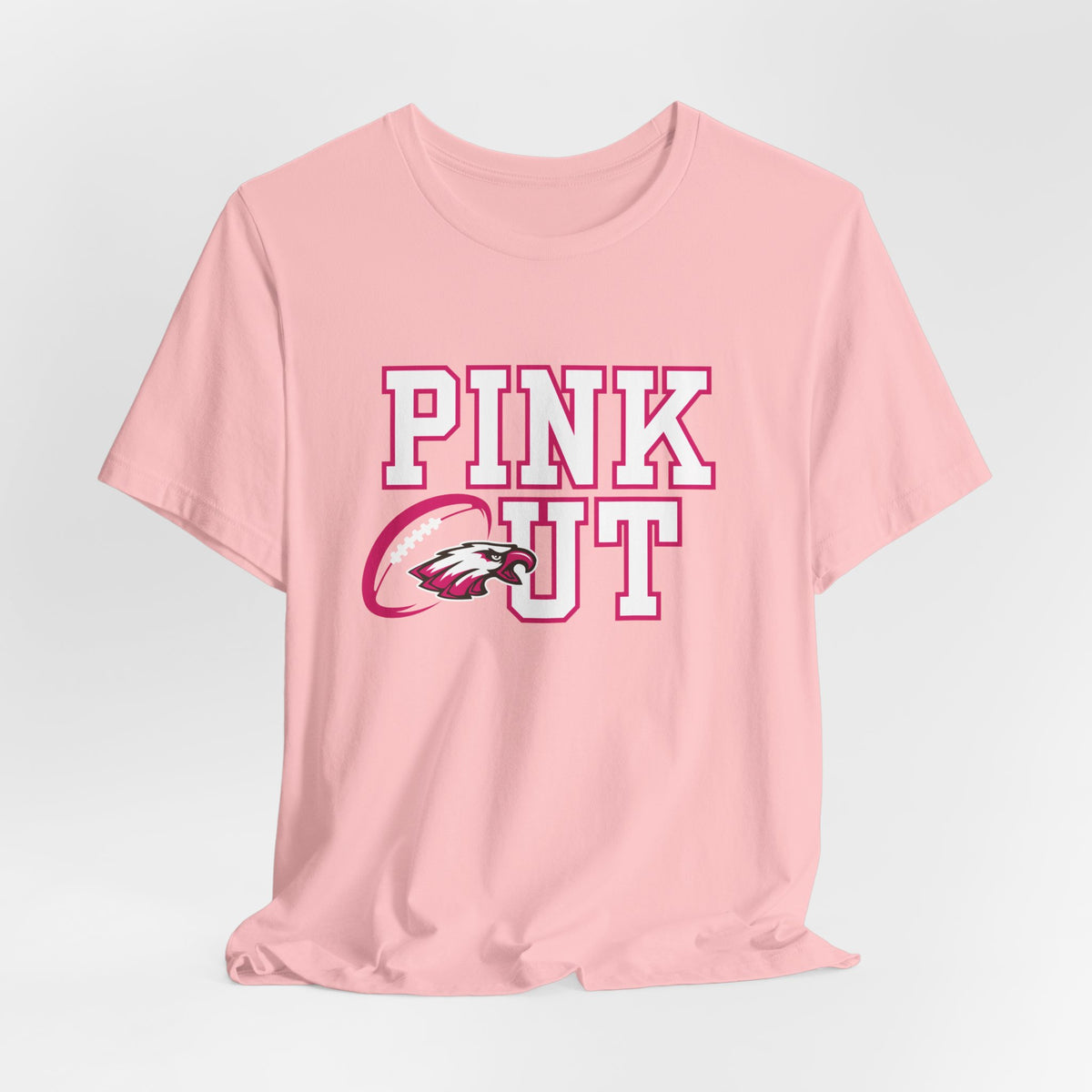 Pink Out Eagle Ball Unisex Jersey Short Sleeve Tee