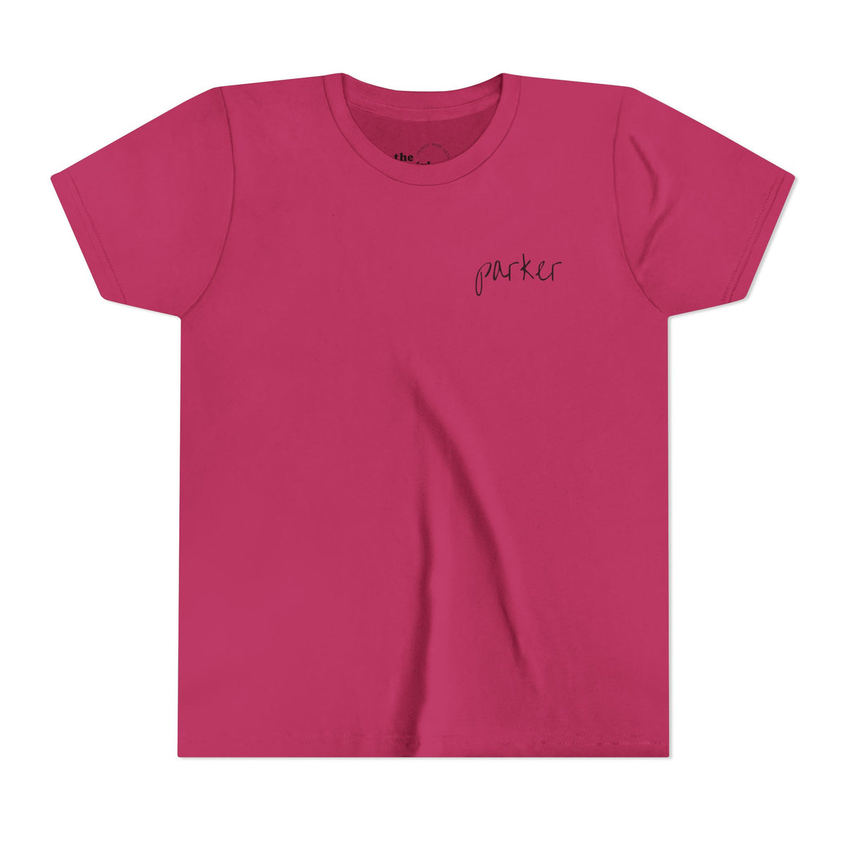 Youth Tee — "Argyle Cheer" Graphic Short Sleeve Customized Shirt