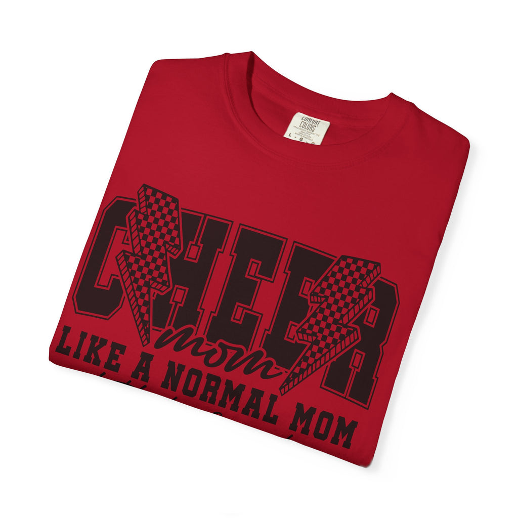 Cheer Mom Like a Normal Mom T-shirt | Cheerleader Mom Tee