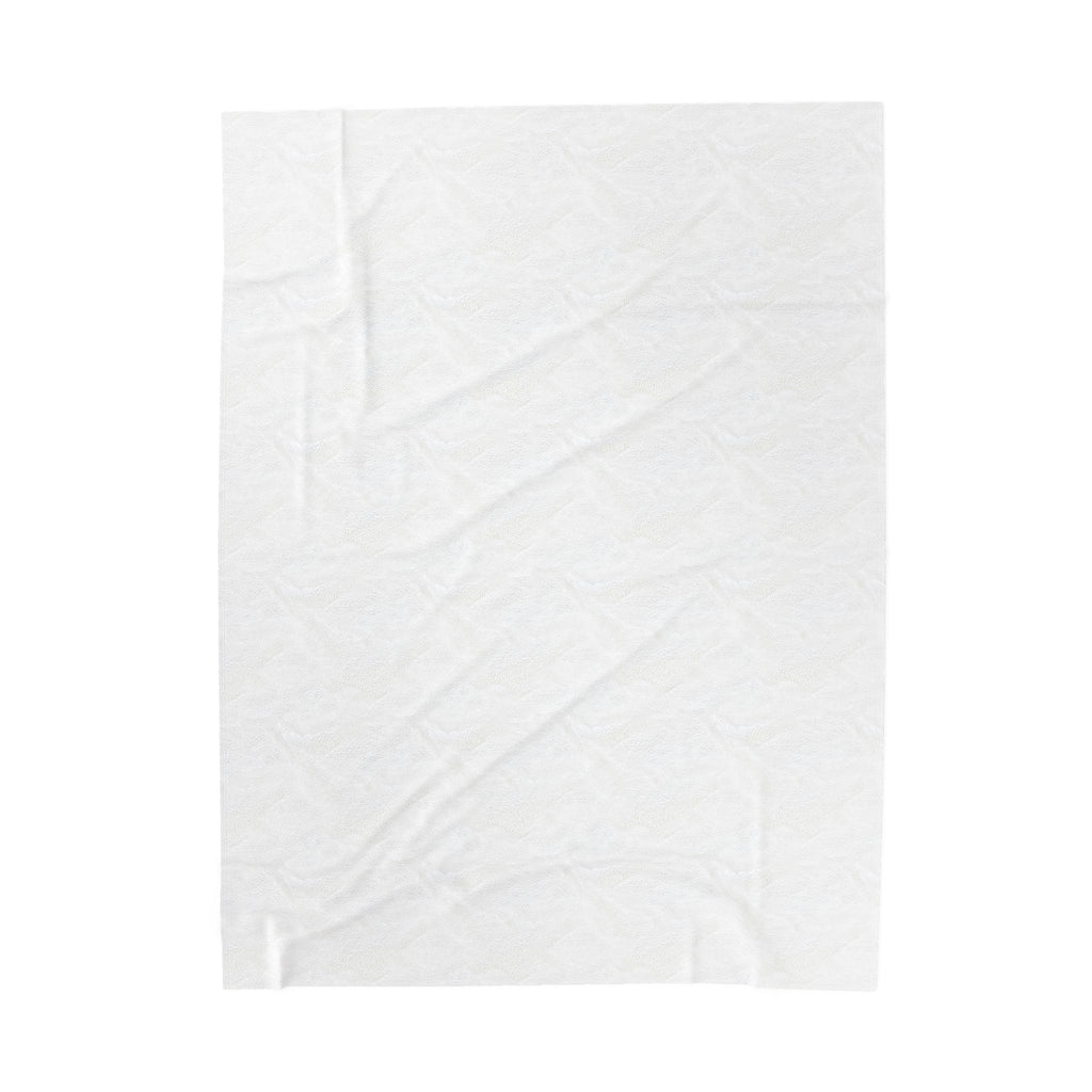Eagle Pride Velveteen Plush Blanket (grey)