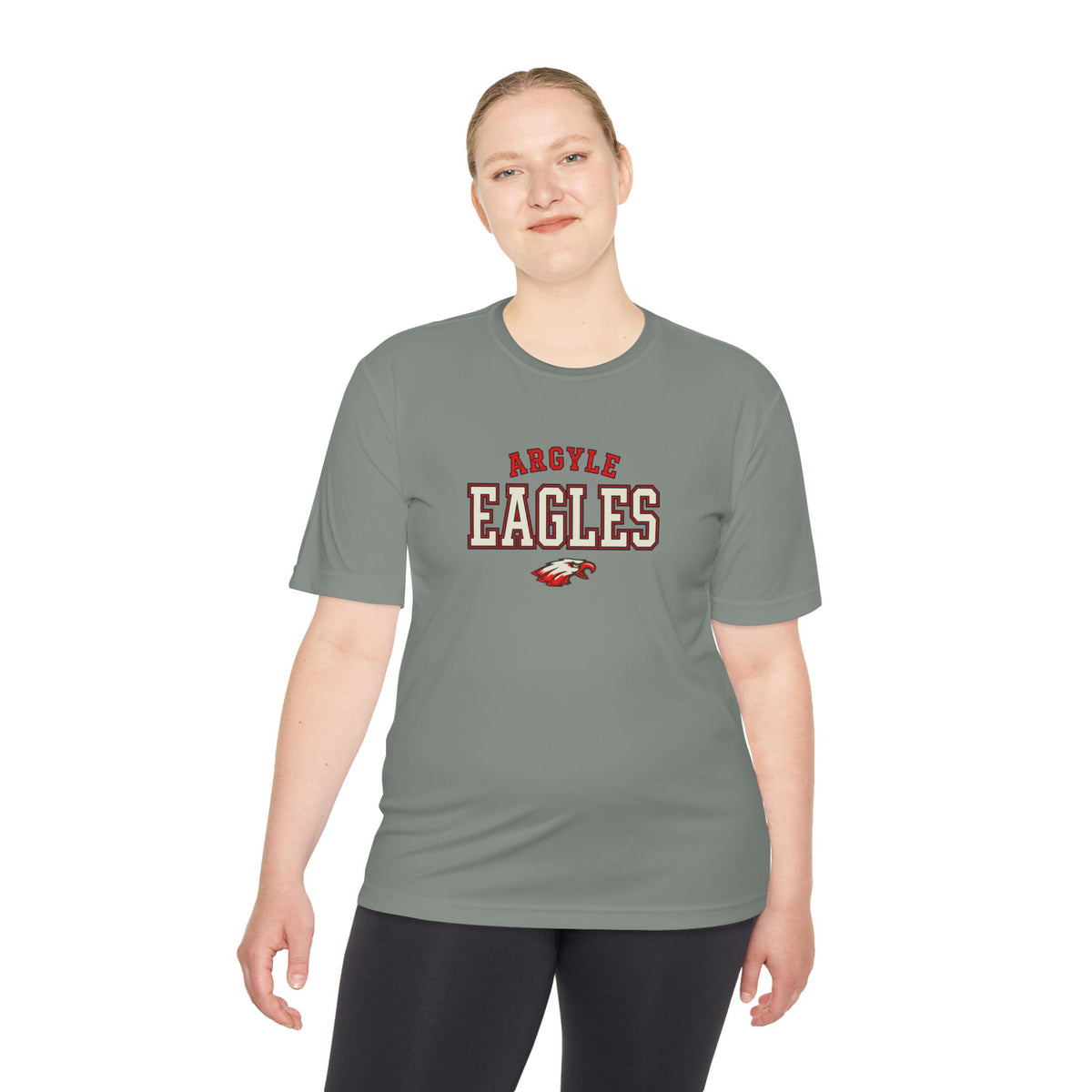Argyle Eagles Coach Moisture-Wicking Tee — Team Spirit Athletic Shirt