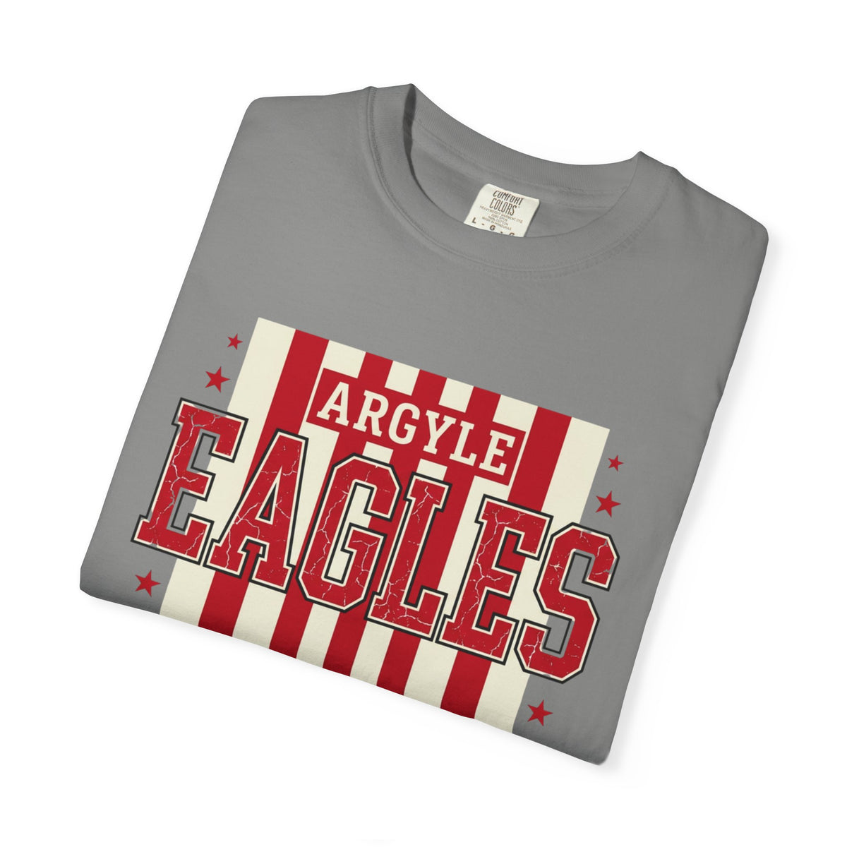 Argyle Eagles Retro Stripes T-Shirt