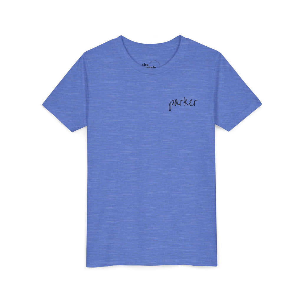 Youth Tee — "Argyle Cheer" Graphic Short Sleeve Customized Shirt