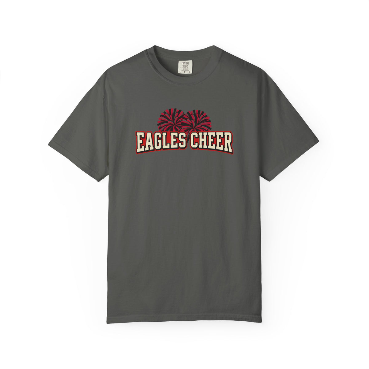 Eagles Cheer T-Shirt — Pom-Pom Graphic Spirit Tee