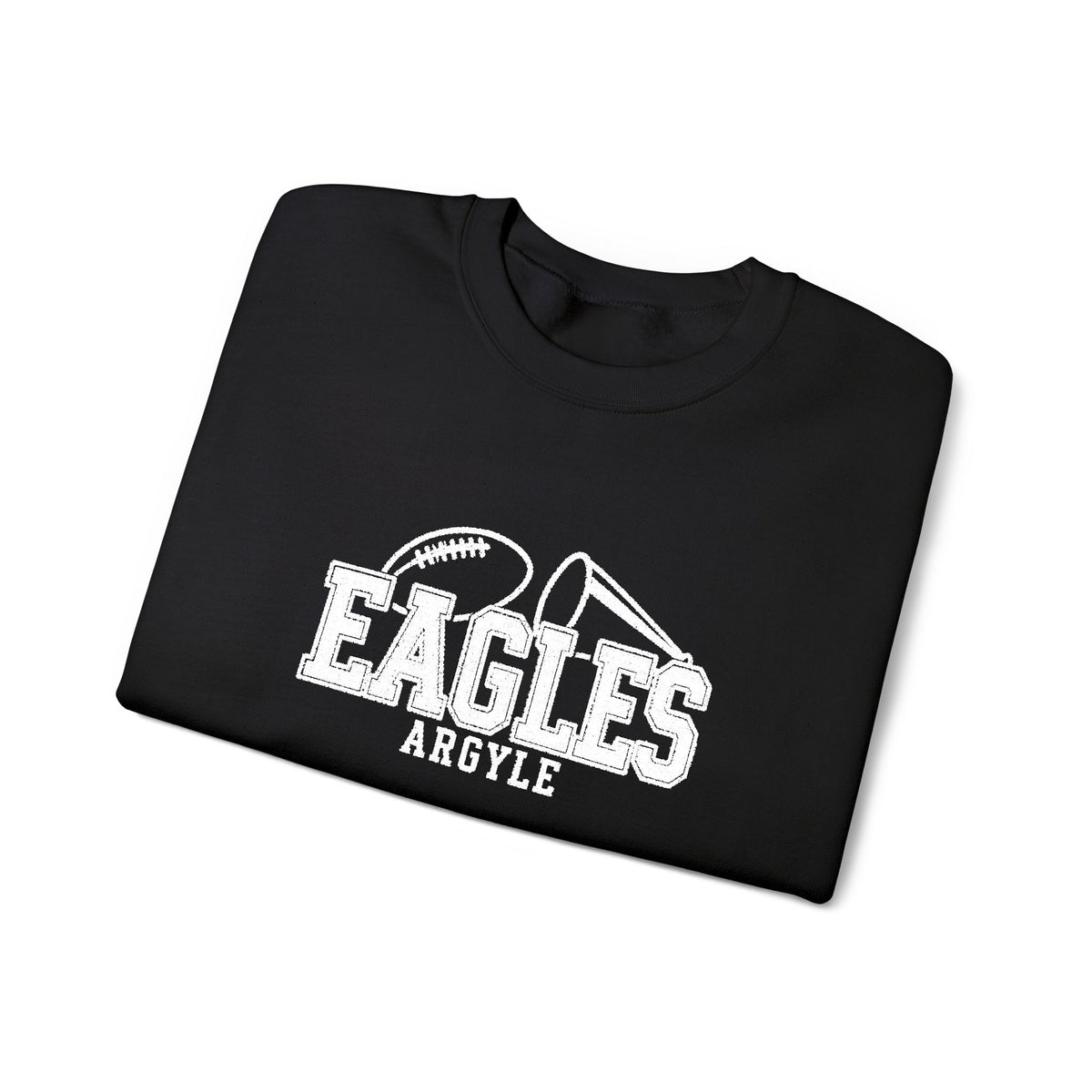 Eagles Vintage Logo Crewneck Sweatshirt - Embroidered
