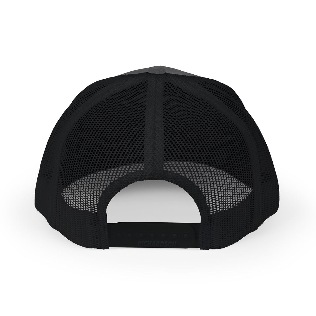 Trucker Cap with Embroidered Eagle Patch